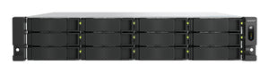 QNAP TS-H1277AXU-RP NAS Rack (2U) AMD Ryzen™ 7 32 GB DDR5 0 TB QuTS hero Schwarz