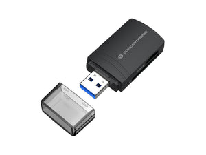Conceptronic BIAN06B SD TF/MicroSD 4.0 Kartenleser, UHS-II, USB 3.0, 5Gbps