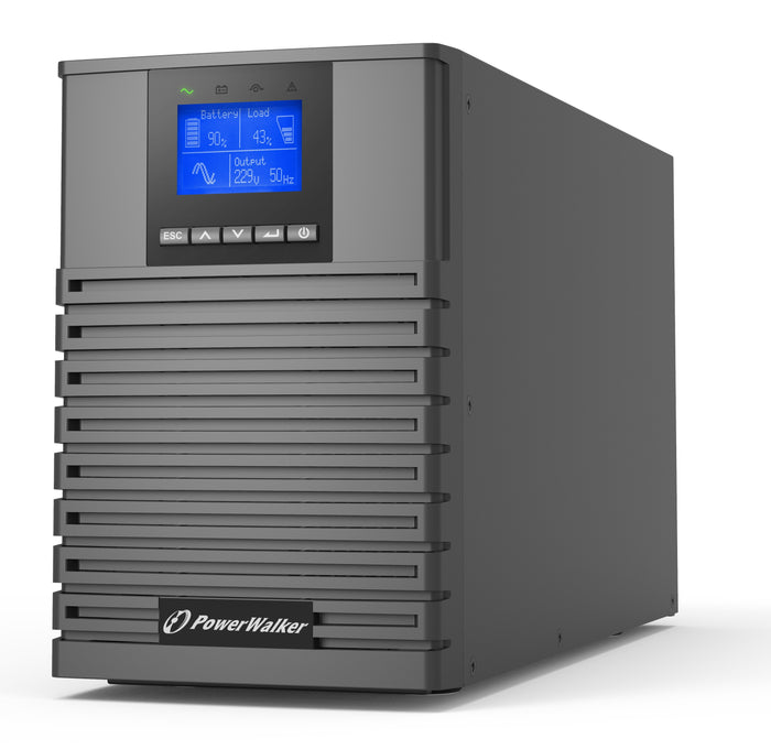 PowerWalker VFI 1000 ICT IoT Unterbrechungsfreie Stromversorgung (USV) Doppelwandler (Online) 1 kVA 1000 W 4 AC-Ausgänge
