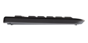 CHERRY KC 1000, Kabelgebundene Tastatur, Schwarz, USB (QWERTZ - DE)