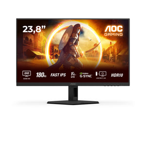 AOC G4 Q24G4RE Computerbildschirm 60,5 cm (23.8") 2560 x 1440 Pixel Quad HD LED Schwarz, Rot