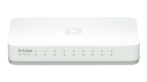 D-Link GO-SW-8E/E Netzwerk-Switch Unmanaged Fast Ethernet (10/100) Weiß