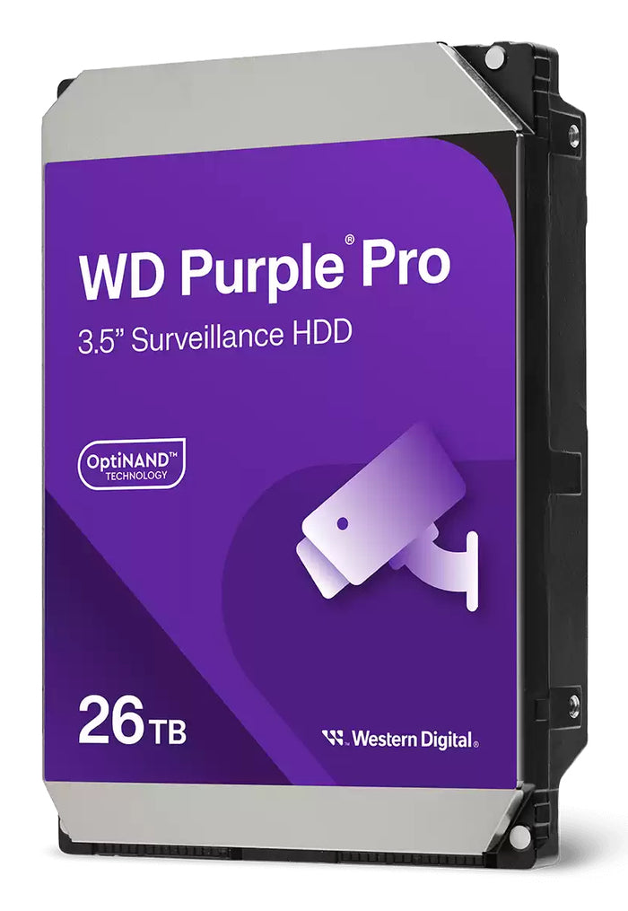 Western Digital Purple Pro WD240PURP Interne Festplatte 26 TB 7200 RPM 3.5" Serial ATA III