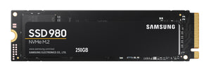 Samsung 980 250 GB M.2 PCI Express 3.0 NVMe V-NAND MLC