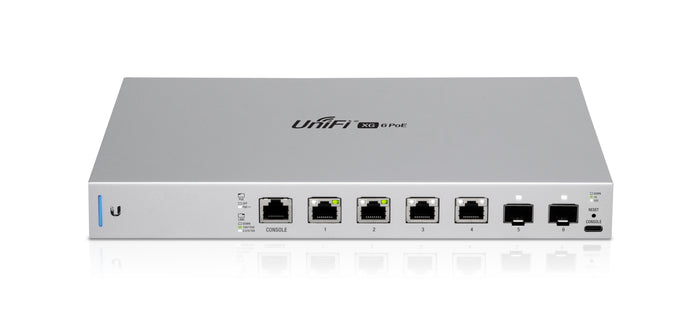 Ubiquiti UniFi US-XG-6POE Netzwerk-Switch Managed 10G Ethernet (100/1000/10000) Power over Ethernet (PoE) 1U Grau