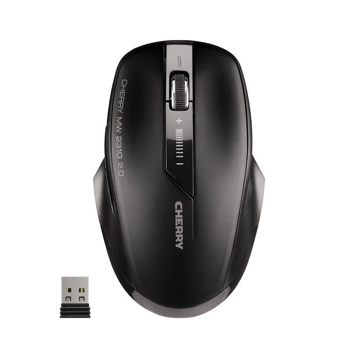 CHERRY MW 2310 2.0 Kabellose Maus, Schwarz, USB