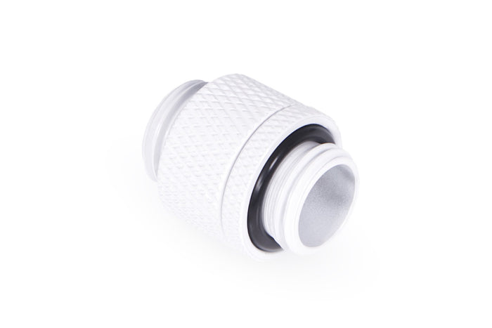 Alphacool Eiszapfen Doppelnippel drehbar G1/4 AG auf G1/4 AG - White