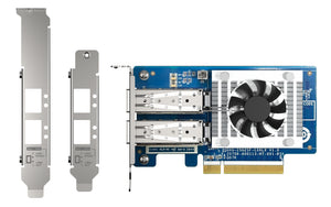 QNAP QXG-25G2SF-CX6 Netzwerkkarte Eingebaut Faser 25000 Mbit/s