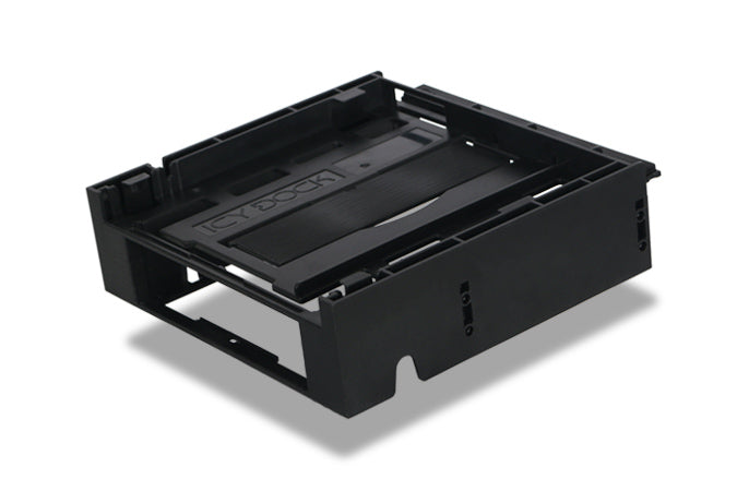 Icy Dock MB343SPO Hard Drive Backplane 8,89 cm (3.5") Carrier Panel Schwarz