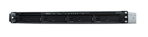 Synology RX418 Disk-Array 0 TB Rack (1U) Schwarz, Grau