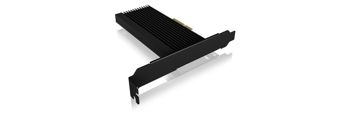 ICY BOX IB-PCI208-HS, PCIe Erweiterungskarte mit Kühlkörper, M.2 NVMe SSD zu PCIe 4.0 x4