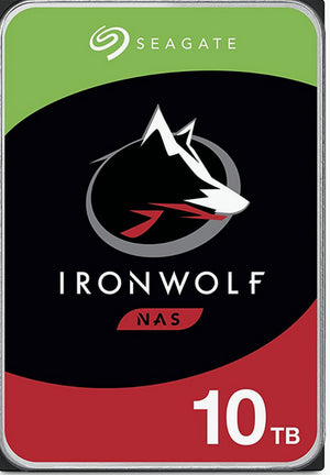 Seagate IronWolf ST10000VN000 Interne Festplatte 10 TB 7200 RPM 256 MB 3.5" Serial ATA III