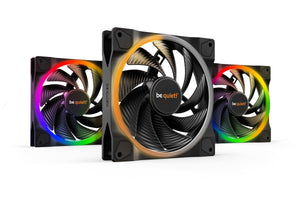 be quiet! Light Wings | 140mm PWM Triple Pack high-speed Computergehäuse Ventilator 14 cm Schwarz 3 Stück(e)