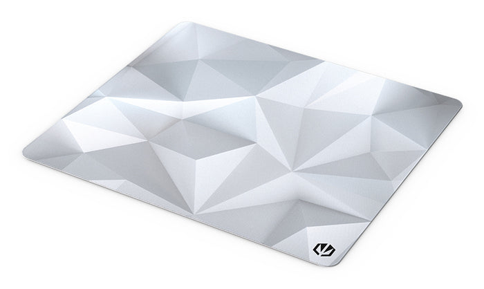 ENDORFY Crystal Onyx White L Gaming-Mauspad Schwarz, Weiß