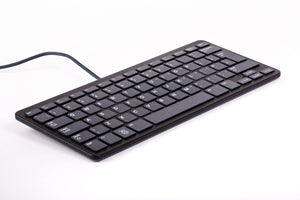 Raspberry Pi SC0198 Tastatur Büro USB QWERTZ Deutsch Schwarz, Grau