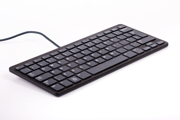 Raspberry Pi SC0198 Tastatur Büro USB QWERTZ Deutsch Schwarz, Grau
