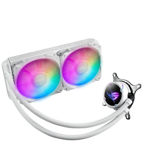 ASUS ROG STRIX LC II 240 ARGB White Edition Prozessor All-in-One-Flüssigkeitskühler 12 cm Weiß 1 Stück(e)