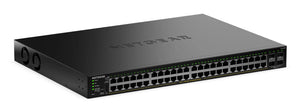 NETGEAR GS348TPv2 Managed L2/L3 Gigabit Ethernet (10/100/1000) Power over Ethernet (PoE) 1U Schwarz