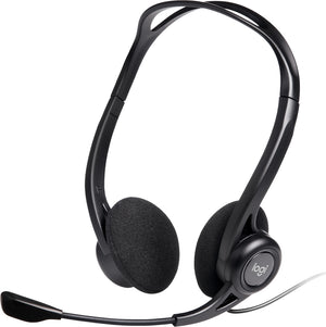Logitech 960 USB Kopfhörer Kabelgebunden Kopfband Anrufe/Musik USB Typ-A Schwarz