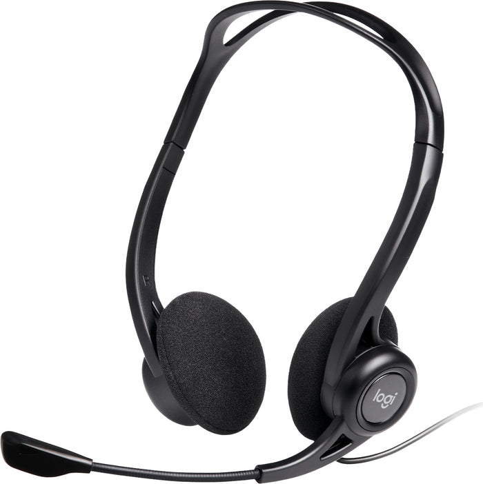 Logitech 960 USB Kopfhörer Kabelgebunden Kopfband Anrufe/Musik USB Typ-A Schwarz