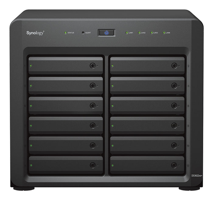 Synology DiskStation DS3622xs+ NAS Tower Intel® Xeon® D D-1531 16 GB DDR4 0 TB DiskStation Manager Schwarz