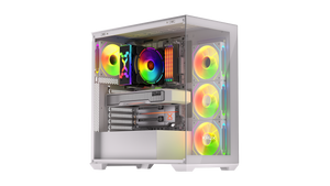 Krux Exo White (weiß, Tempered Glass x 2)
