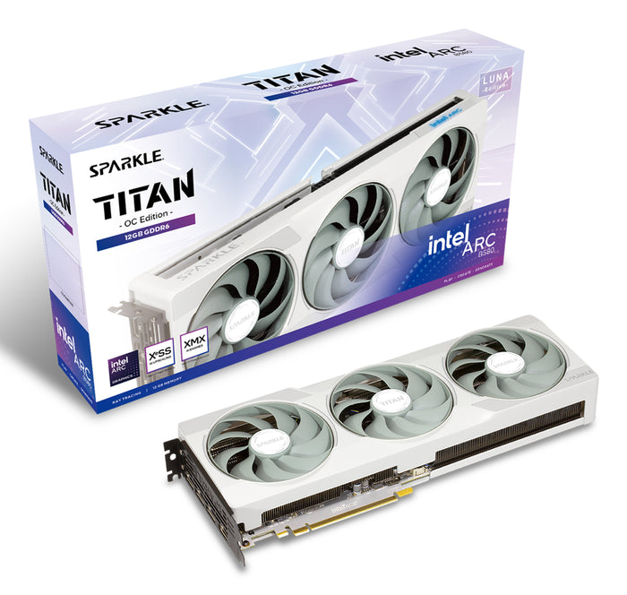 Sparkle Technology Intel Arc B580 Luna OC 12 GB GDDR6