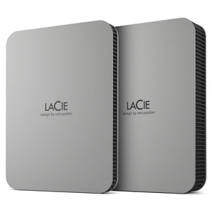 LaCie Mobile Drive (2022) Externe Festplatte 2 TB 2.5" USB Typ-C 3.2 Gen 1 (3.1 Gen 1) Silber