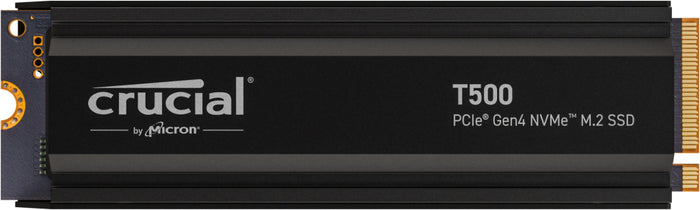 Crucial T500 - SSD - 1 TB - internal - PCIe 4.0 (NVMe) - integrated heatsink
