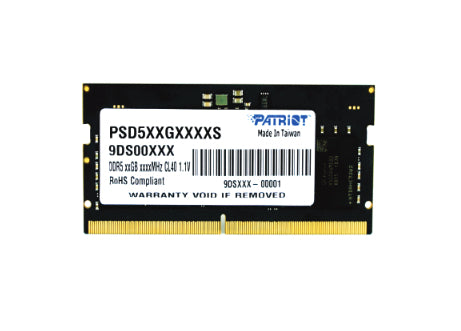Patriot Memory Signature Line PSD516G480081S Speichermodul 16 GB 1 x 16 GB DDR5 262-pin SO-DIMM