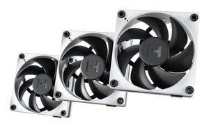 HYTE THICC FP12 Prozessor Ventilator 12 cm Schwarz, Weiß 3 Stück(e)