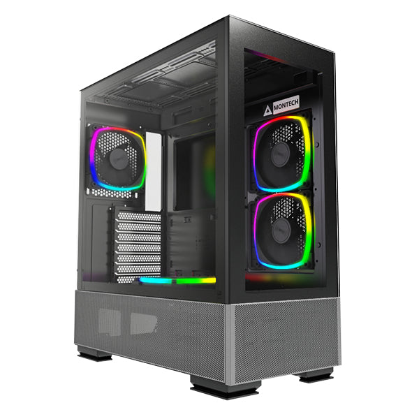 Montech SKY TWO Midi Tower Schwarz