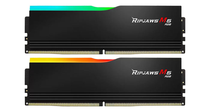 G.Skill DIMM 48 GB DDR5-5200 (2x 24 GB) Dual-Kit (schwarz, F5-5200J4040A24GX2-RM5RK, Ripjaws M5, INTEL XMP)