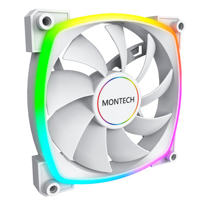 Montech AX140 PWM Computergehäuse Ventilator 14 cm Weiß 1 Stück(e)