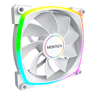 Montech RX140 PWM Computergehäuse Ventilator 14 cm Weiß 1 Stück(e)