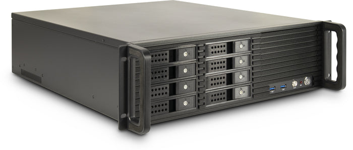 Inter-Tech 3U-3508 Rack Schwarz