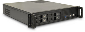 Inter-Tech 2U-2504 Rack Schwarz