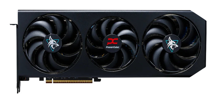 PowerColor Radeon RX 9070 XT Hellhound 16GB OC (schwarz, RDNA4, GDDR6, 3x DisplayPort, 1x HDMI)