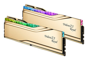G.Skill Trident Z5 Royal F5-6000J2836G16GX2-TR5G Speichermodul 32 GB 2 x 16 GB DDR5 6000 MT/s 288-pin DIMM