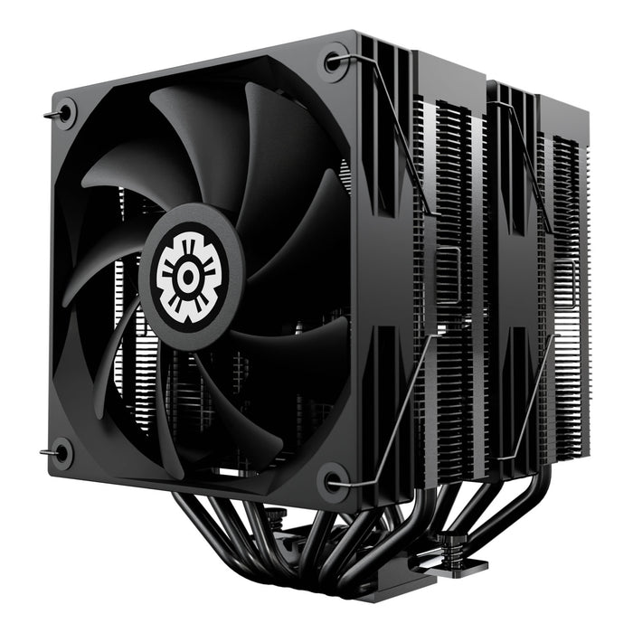 Enermax ETS-TD60D Computerkühlsystem Prozessor Luftkühlung 12 cm Schwarz