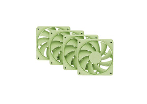 HYTE FAN- -FA12-MM-4 Computerkühlsystem Prozessor Ventilator 12 cm Grün 4 Stück(e)