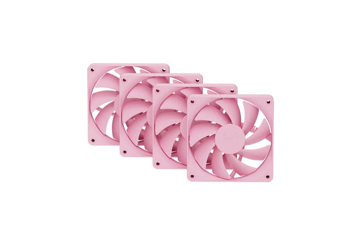 HYTE FAN- -FA12-SM-4 Computerkühlsystem Prozessor Ventilator 12 cm Rose 4 Stück(e)