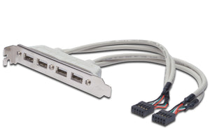 Digitus USB-Slotblechkabel