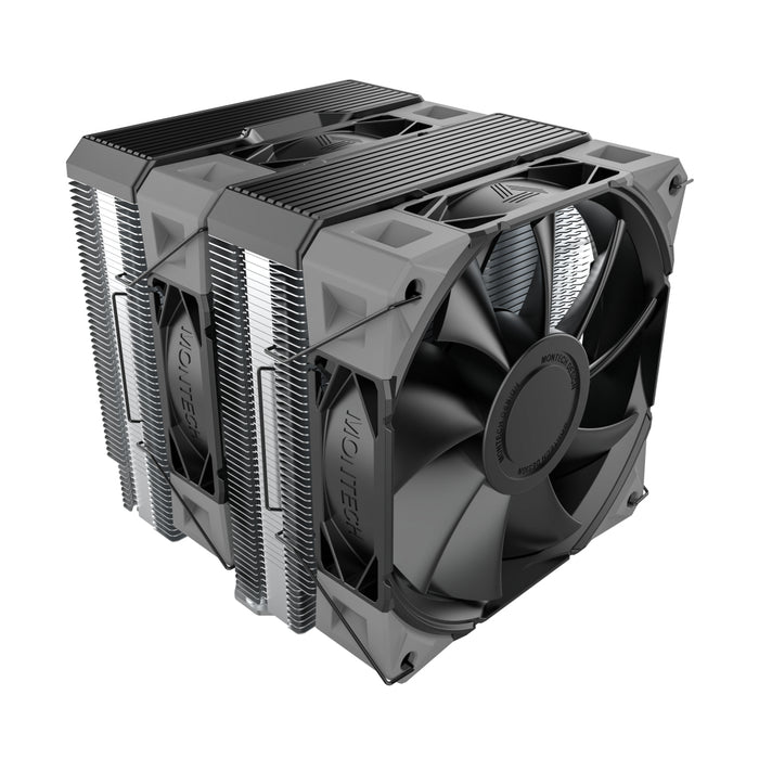Montech NX600 Prozessor Luftkühlung 12 cm Schwarz 1 Stück(e)