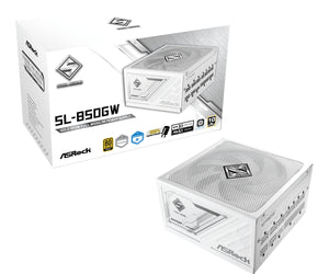 Asrock SL-850GW Steel Legend Netzteil 850 W 20+4 pin ATX ATX Weiß