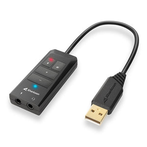 Sharkoon 4044951034215 Audiokarte 7.1 Kanäle USB