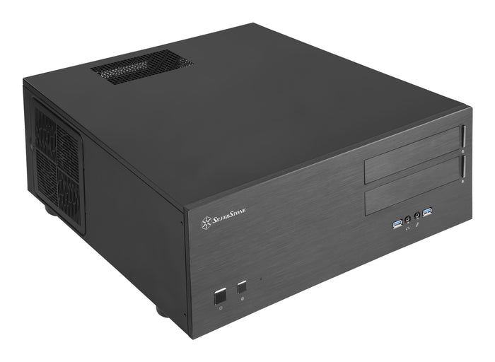Silverstone GD08 HTPC Schwarz