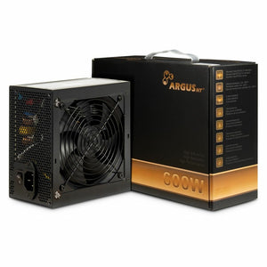 Inter-Tech Argus BPS-600 Netzteil 600 W 20+4 pin ATX ATX Schwarz