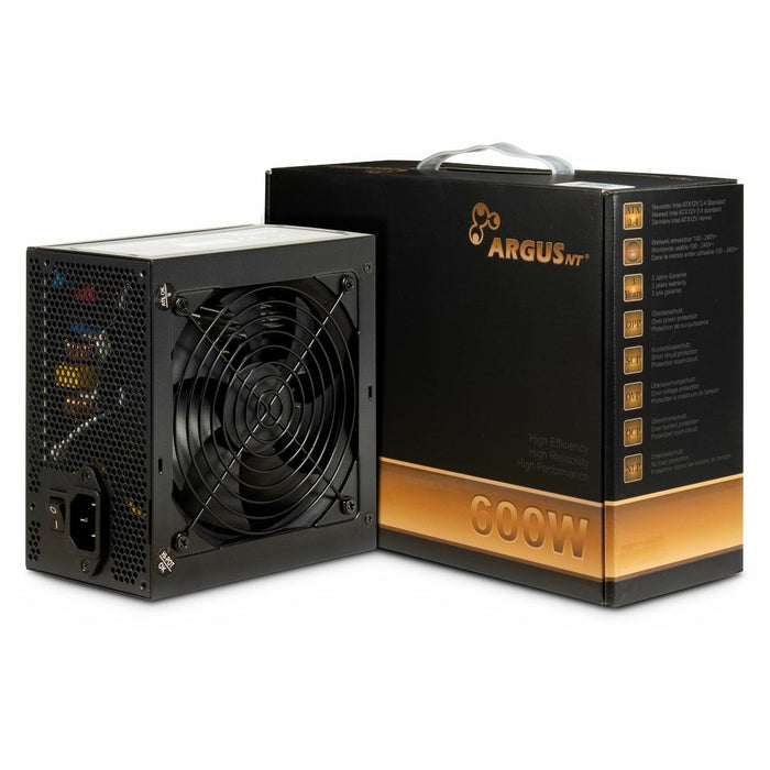 Inter-Tech Argus BPS-600 Netzteil 600 W 20+4 pin ATX ATX Schwarz