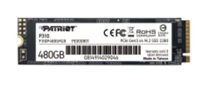 Patriot Memory P310 480 GB M.2 PCI Express 3.0 NVMe